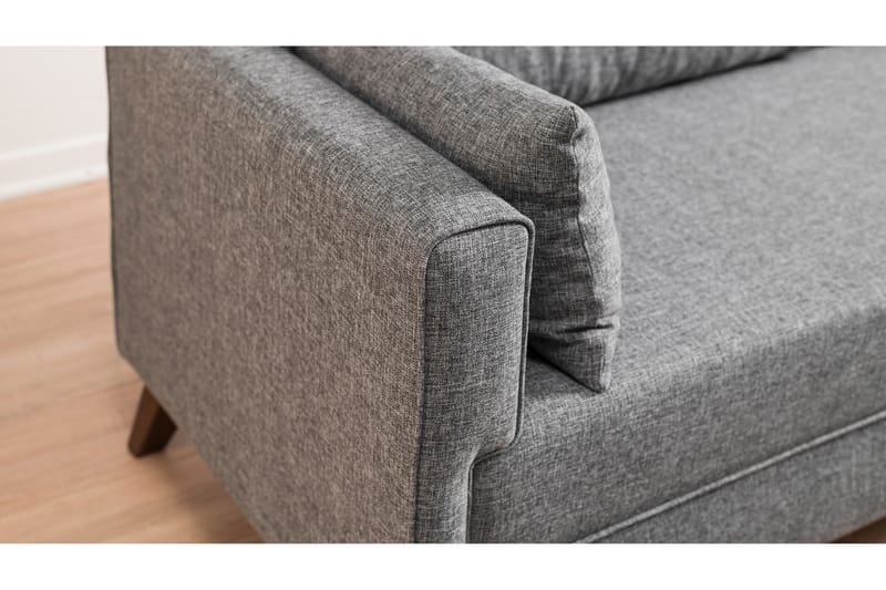 Soffa Burundi 3-sits - Grå - Möbler - Soffa - 3 sits soffa