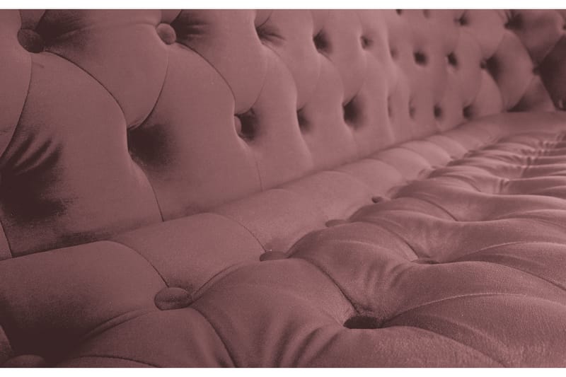 Soffa Chester Ludovic 3-sits - Rosa - Möbler - Soffa - 3 sits soffa