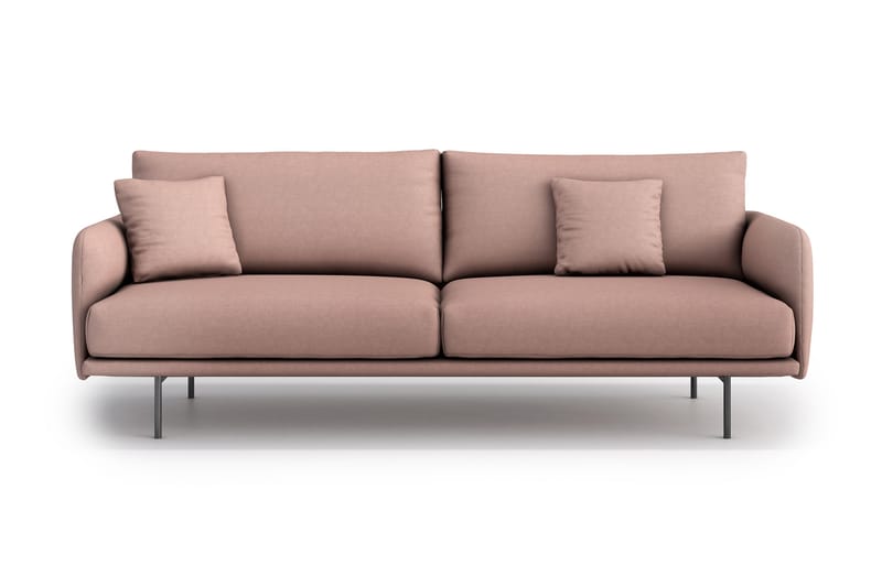 Soffa Glostorp 3-sits - Rosa - 3 sits soffa