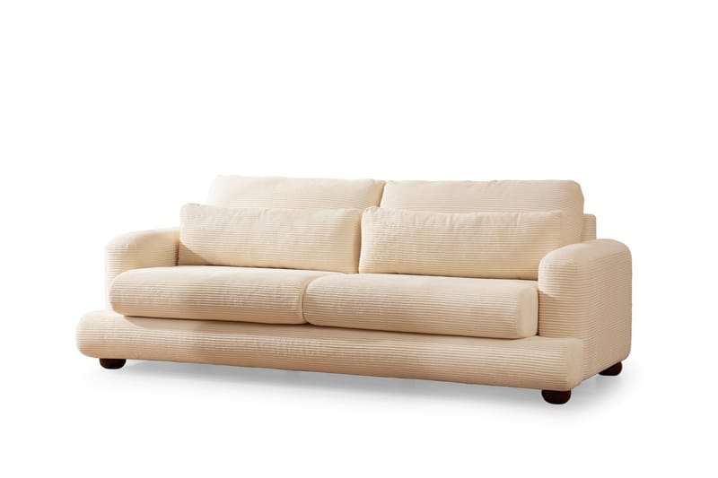 Soffa Maddington 3-sits - Beige - 3 sits soffa