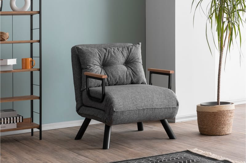 Soffa Sidenia - Antracit - Möbler - Soffa - 3 sits soffa