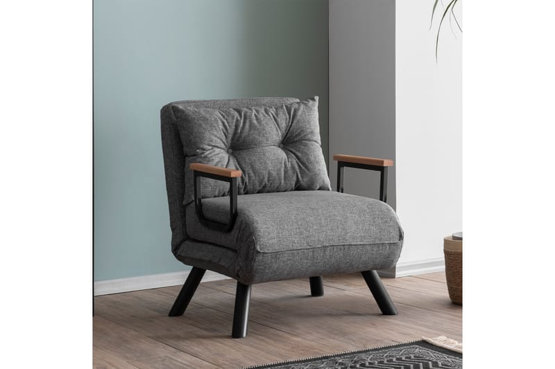 Soffa Sidenia - Antracit - Möbler - Soffa - 3 sits soffa