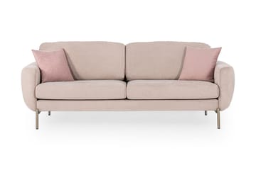 Soffa Tautoro 3-sits - Rosa - Möbler - Soffa - 3 sits soffa