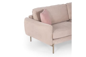 Soffa Tautoro 3-sits - Rosa - Möbler - Soffa - 3 sits soffa