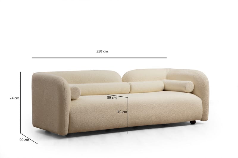 Soffa Victoria 3-sits - Victoria - Möbler - Soffa - 3 sits soffa