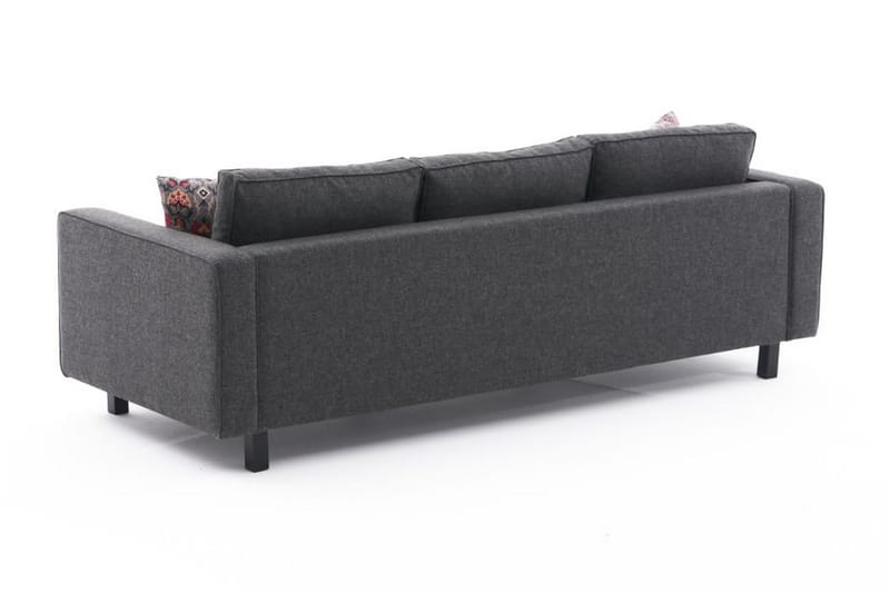 Soffa Vivianna 3-sits - Antracit - 3 sits soffa