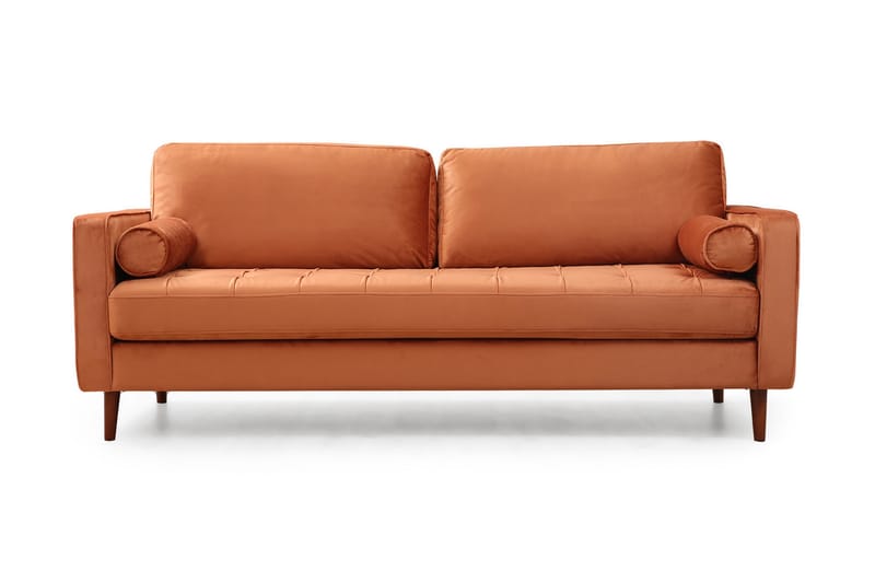 Soffa Puento 3-sits - Orange - 3 sits soffa