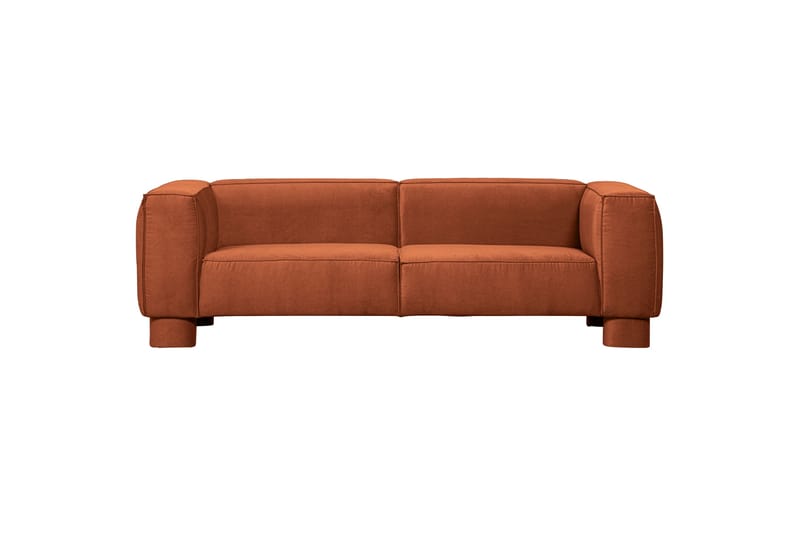 Soffa Paveen 3-sits - Orange - 3 sits soffa