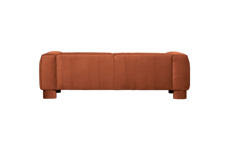 Soffa Paveen 3-sits - Orange - 3 sits soffa