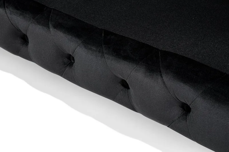 Sotra Soffa 2-4 Sits - Svart - Möbler - Soffa - 3 sits soffa