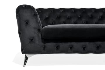 Sotra Soffa 2-4 Sits - Svart - Möbler - Soffa - 3 sits soffa