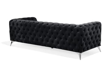 Sotra Soffa 2-4 Sits - Svart - Möbler - Soffa - 3 sits soffa