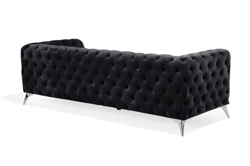 Sotra Soffa 2-4 Sits - Svart - Möbler - Soffa - 3 sits soffa