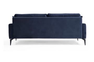 Sowka 3-Sits Soffa - Blå - Möbler - Soffa - 3 sits soffa