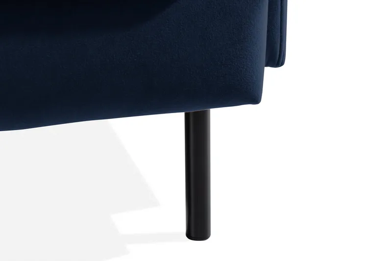 Teodin Sammetssoffa 3-sits - Blå - Möbler - Soffa - 3 sits soffa