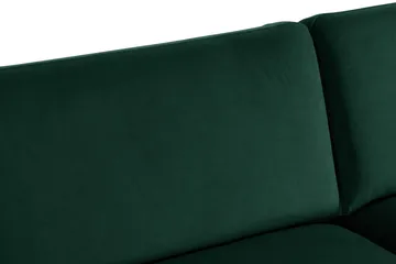 Teodin Sammetssoffa 3-sits - Grön - Möbler - Soffa - 3 sits soffa