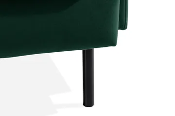 Teodin Sammetssoffa 3-sits - Grön - Möbler - Soffa - 3 sits soffa