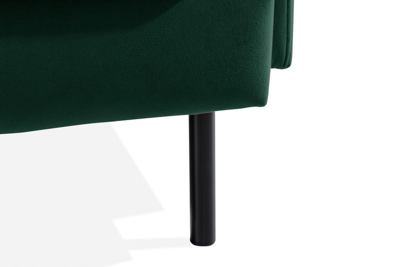 Teodin Sammetssoffa 3-sits - Grön - Möbler - Soffa - 3 sits soffa