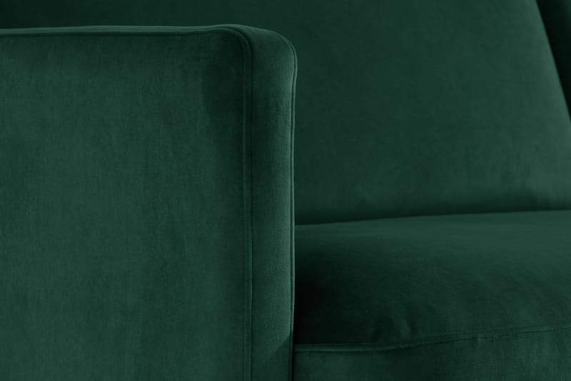 Teodin Sammetssoffa 3-sits - Grön - Möbler - Soffa - 3 sits soffa