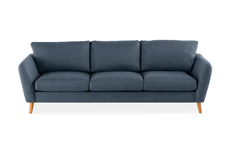Trend 3-sits Tygsoffa, Blå