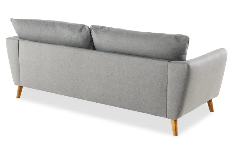 Trend 3-sits Tygsoffa - Ljusgrå - Möbler - Soffa - 3 sits soffa