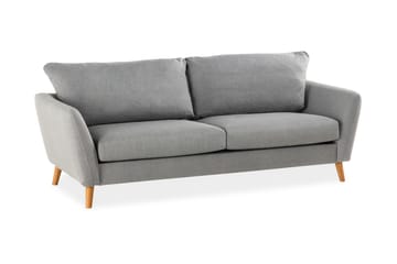 Trend 3-sits Tygsoffa - Ljusgrå - Möbler - Soffa - 3 sits soffa