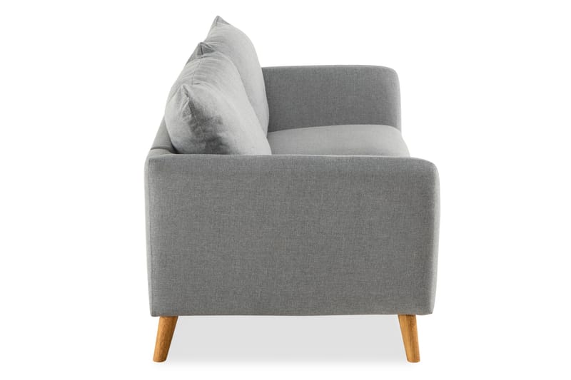 Trend 3-sits Tygsoffa - Ljusgrå - Möbler - Soffa - 3 sits soffa