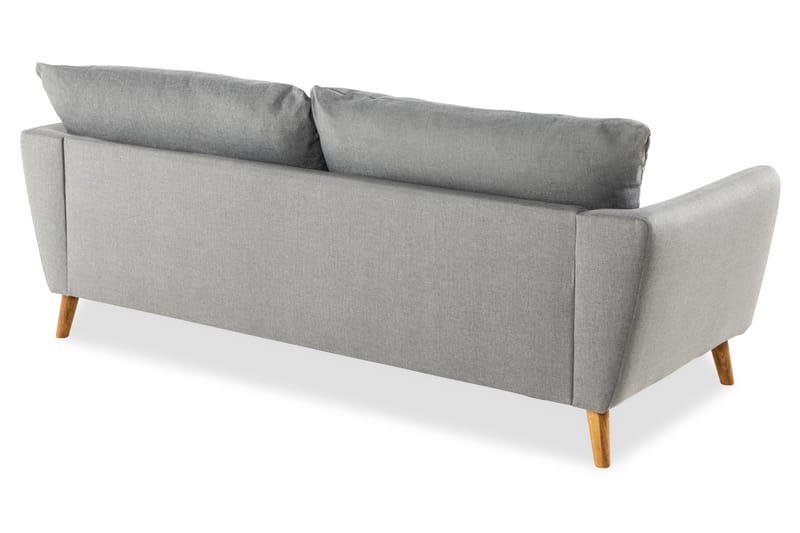 Trend 3-sits Tygsoffa - Ljusgrå - Möbler - Soffa - 3 sits soffa