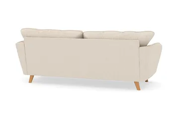 Trend Lyx 3-sits Manchestersoffa - Beige - Möbler - Soffa - 3 sits soffa