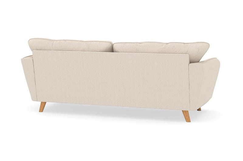 Trend Lyx 3-sits Manchestersoffa - Beige - Möbler - Soffa - 3 sits soffa