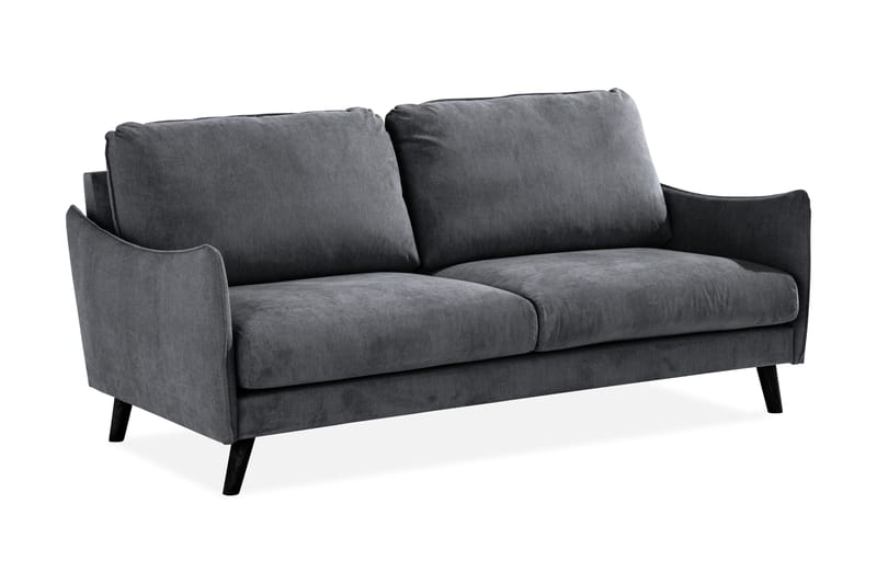 Trend Lyx 3-sits Soffa - Mörkgrå - Möbler - Soffa - 3 sits soffa