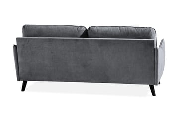 Trend Lyx 3-sits Soffa - Mörkgrå - Möbler - Soffa - 3 sits soffa