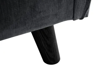 Trend Lyx 3-sits Soffa - Mörkgrå/Svart - Möbler - Soffa - 3 sits soffa