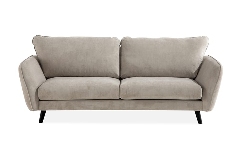 Trend Lyx 3-sits Tygsoffa - Beige - Möbler - Soffa - 3 sits soffa