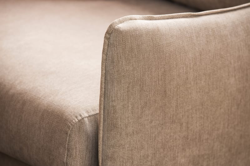 Trend Lyx 3-sits Tygsoffa - Beige - Möbler - Soffa - 3 sits soffa