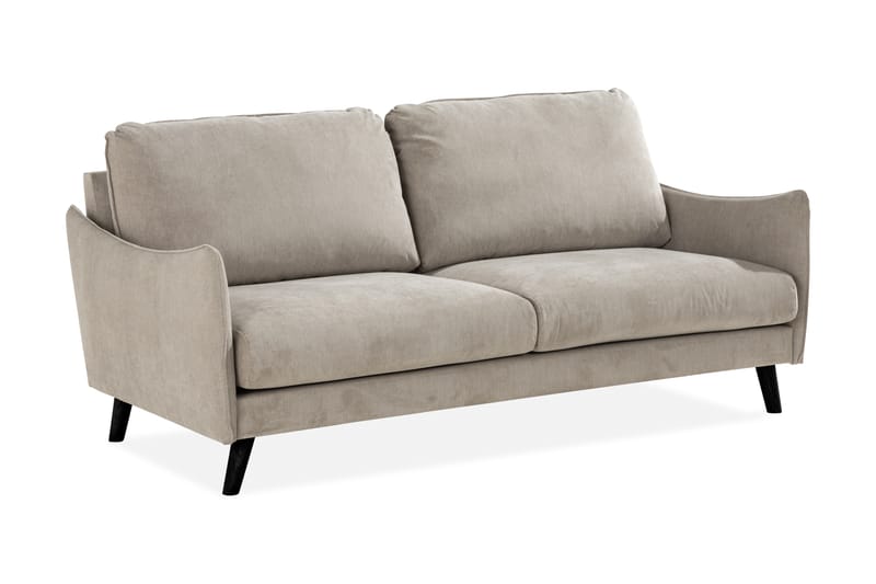 Trend Lyx 3-sits Tygsoffa - Beige - Möbler - Soffa - 3 sits soffa