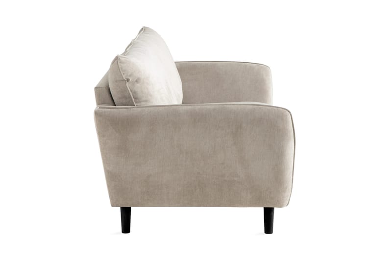 Trend Lyx 3-sits Tygsoffa - Beige - Möbler - Soffa - 3 sits soffa