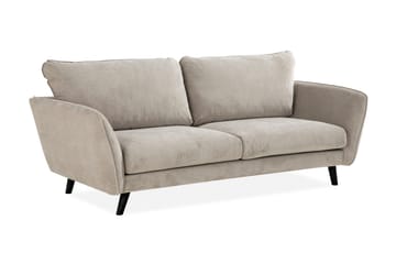 Trend Lyx 3-sits Tygsoffa - Beige - Möbler - Soffa - 3 sits soffa