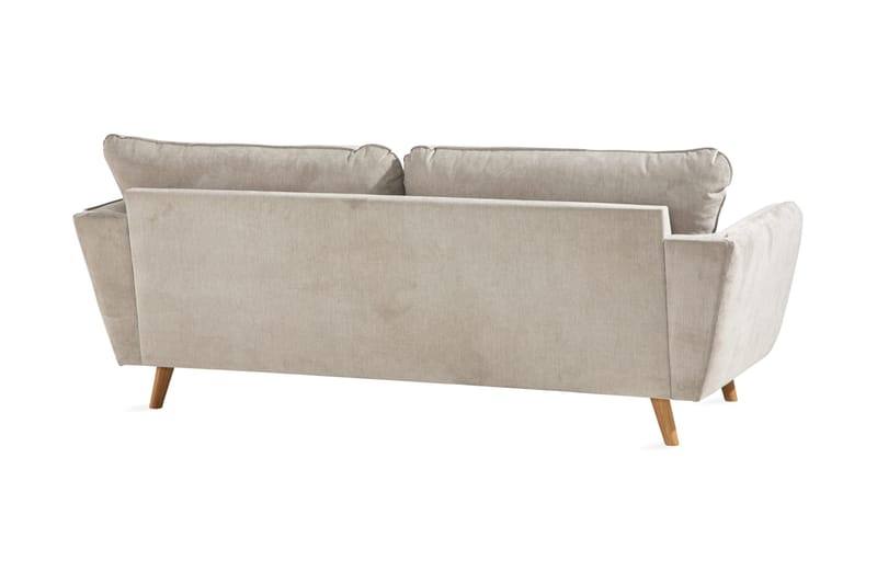 Trend Lyx 3-sits Tygsoffa - Beige - Möbler - Soffa - 3 sits soffa