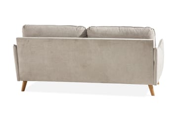 Trend Lyx 3-sits Tygsoffa - Beige - Möbler - Soffa - 3 sits soffa