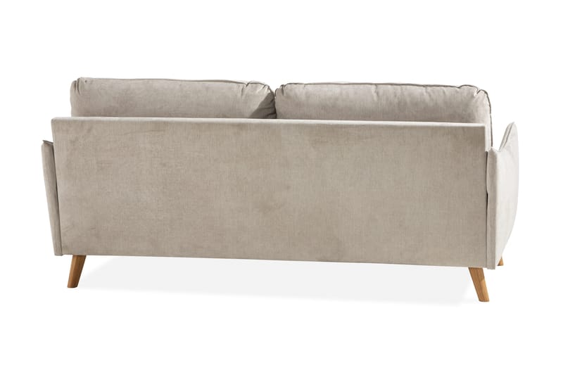 Trend Lyx 3-sits Tygsoffa - Beige - Möbler - Soffa - 3 sits soffa