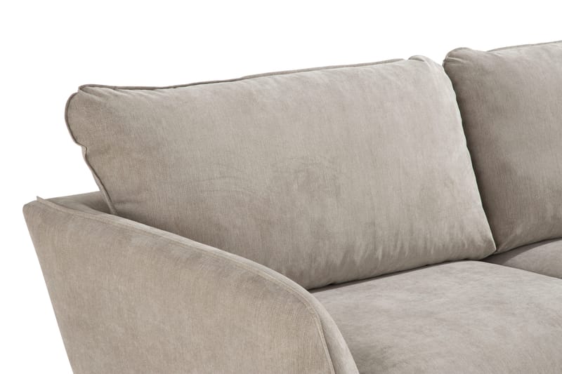 Trend Lyx 3-sits Tygsoffa - Beige - Möbler - Soffa - 3 sits soffa