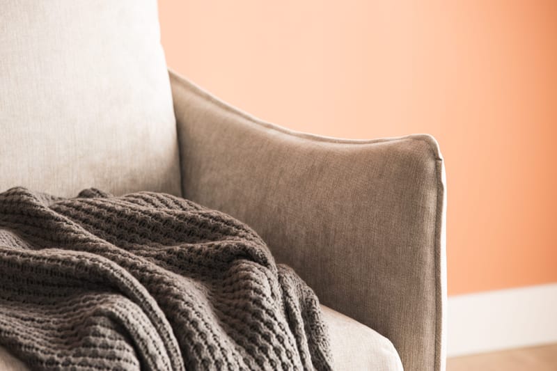 Trend Lyx 3-sits Tygsoffa - Beige - Möbler - Soffa - 3 sits soffa