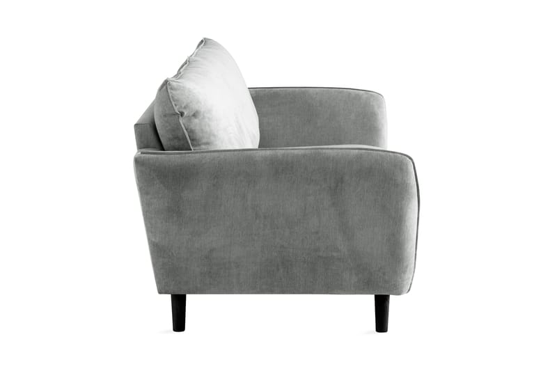 Trend Lyx 3-sits Tygsoffa - Grå - Möbler - Soffa - 3 sits soffa