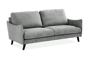 Trend Lyx 3-sits Tygsoffa - Grå - Möbler - Soffa - 3 sits soffa