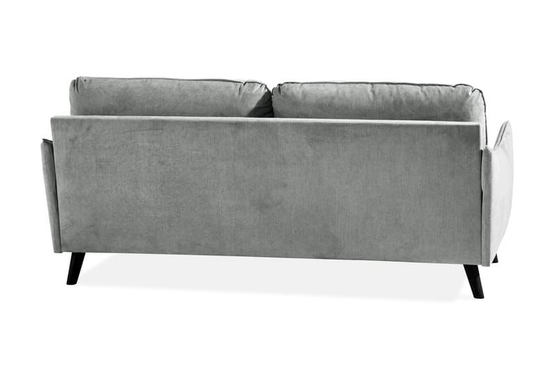 Trend Lyx 3-sits Tygsoffa - Grå - Möbler - Soffa - 3 sits soffa
