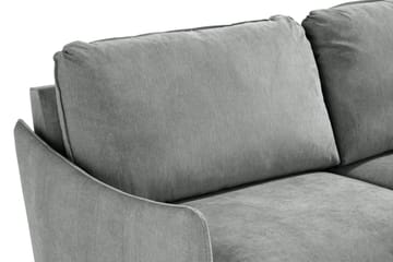 Trend Lyx 3-sits Tygsoffa - Grå - Möbler - Soffa - 3 sits soffa