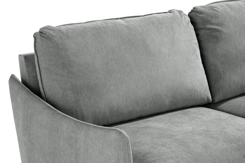 Trend Lyx 3-sits Tygsoffa - Grå - Möbler - Soffa - 3 sits soffa