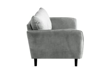 Trend Lyx 3-sits Tygsoffa - Grå - Möbler - Soffa - 3 sits soffa