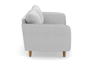 Trend Lyx 3-sits Tygsoffa - Ljusgrå - Möbler - Soffa - 3 sits soffa